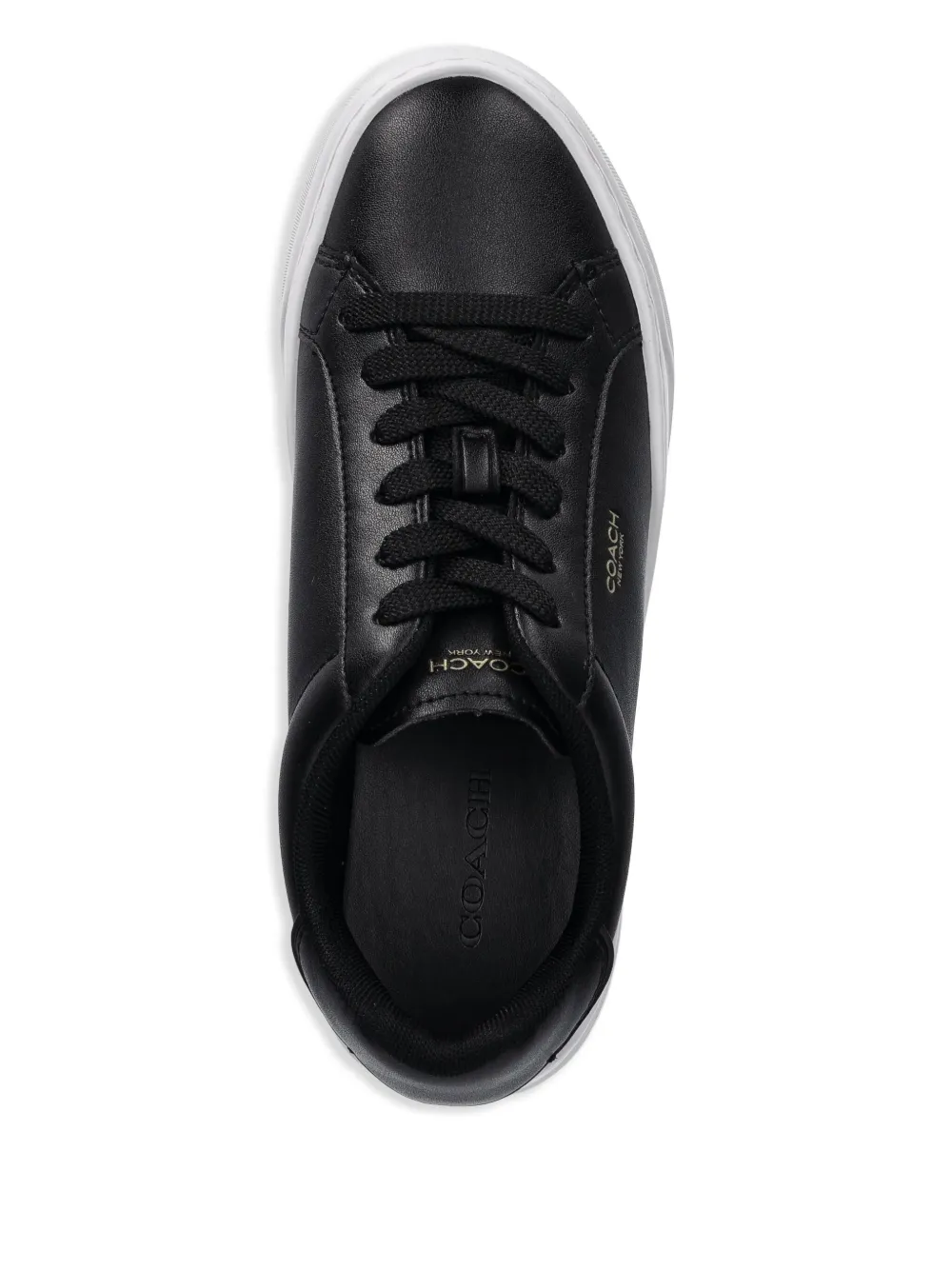 Coach Leren sneakers Zwart