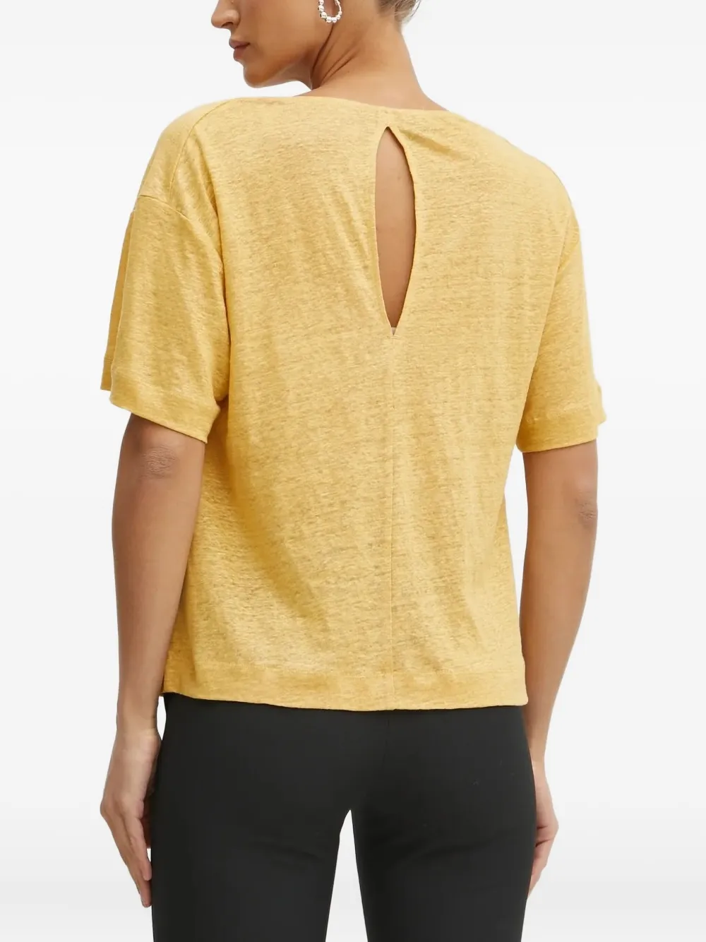 PINKO cowl-neck short-sleeve blouse | Blouses | Image 2