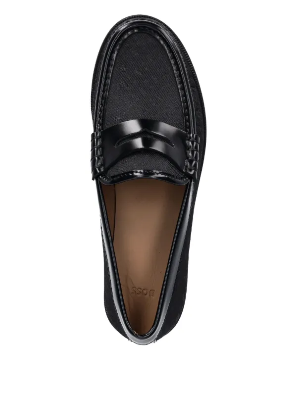 BOSS Lycia ローファー | ブラック | FARFETCH JP