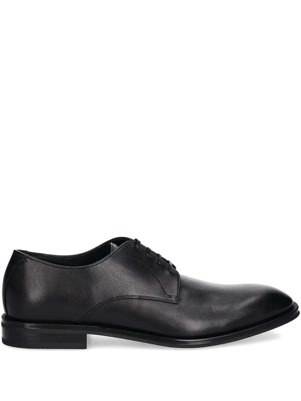 BOSS leather oxford shoes Black