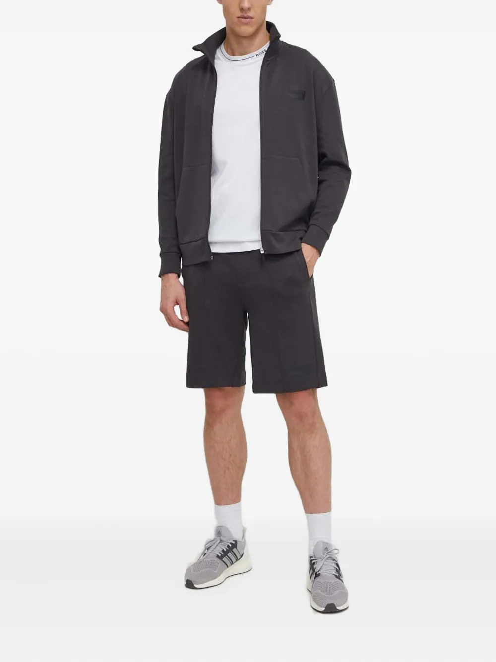 BOSS panelled logo shorts | Track & Running Shorts | Image 2