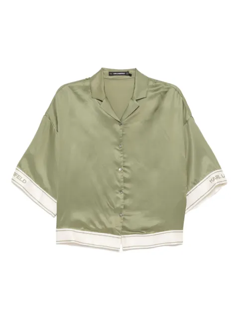 Karl Lagerfeld short-sleeved blouse