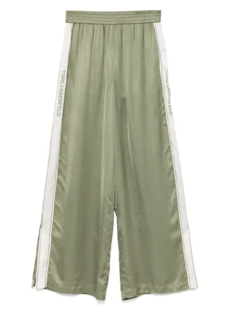 Karl Lagerfeld pants con motivo de rayas