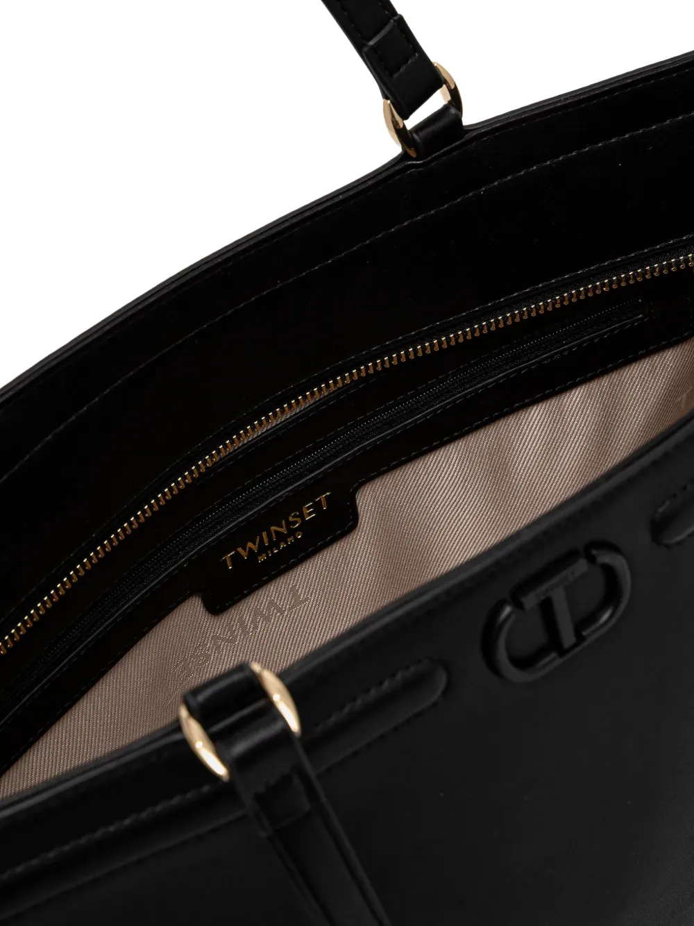 TWINSET Brera shopper Zwart