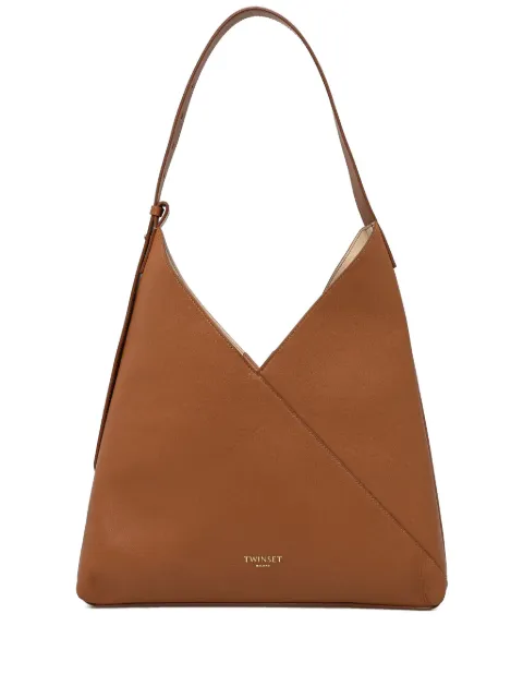 TWINSET logo-stamp shoulder bag