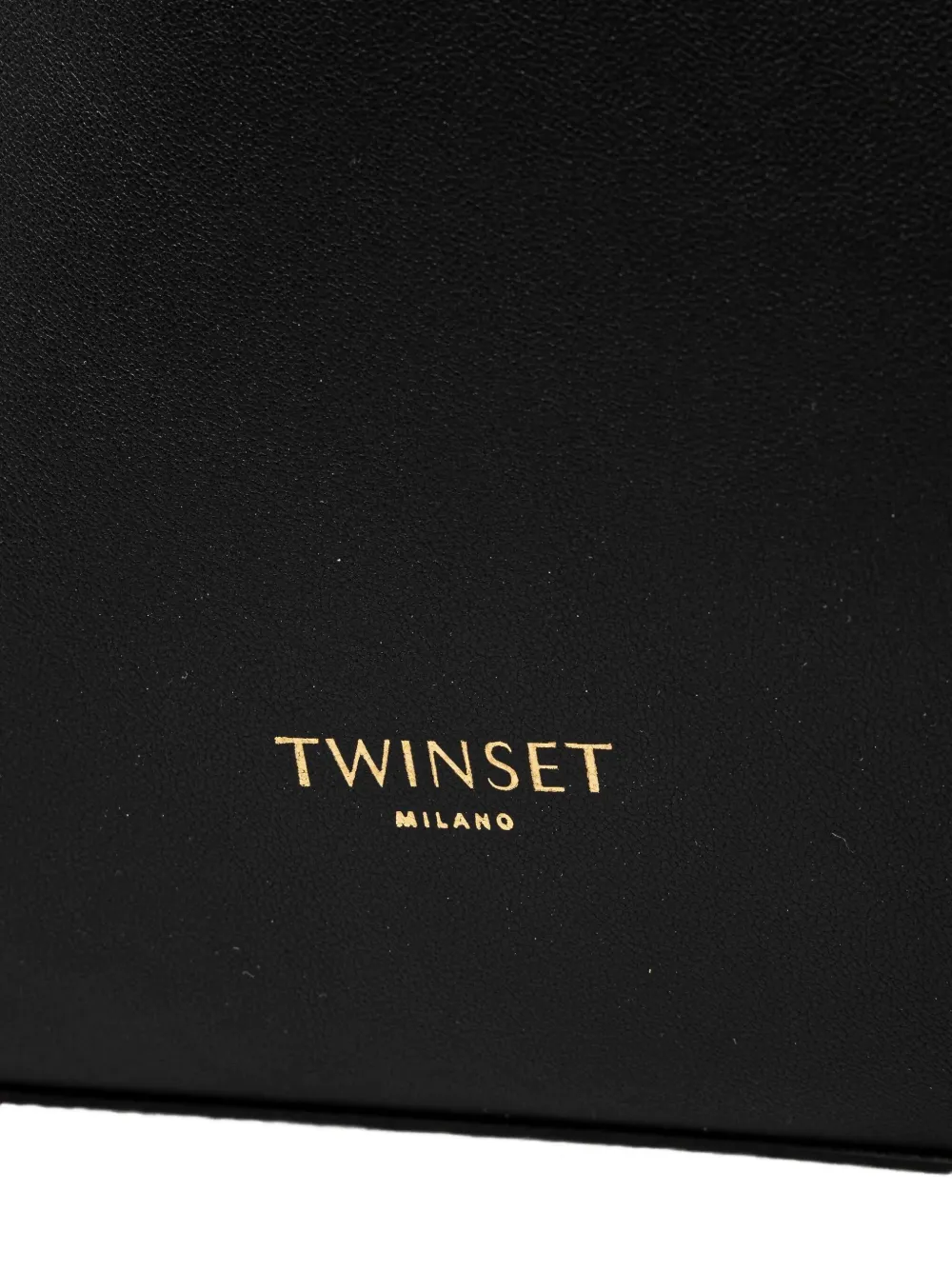 TWINSET Schoudertas met logo-stempel Zwart