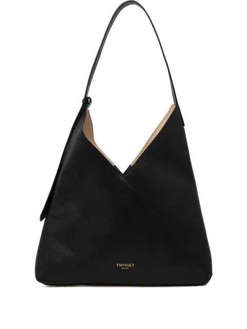 TWINSET logo-stamp shoulder bag
