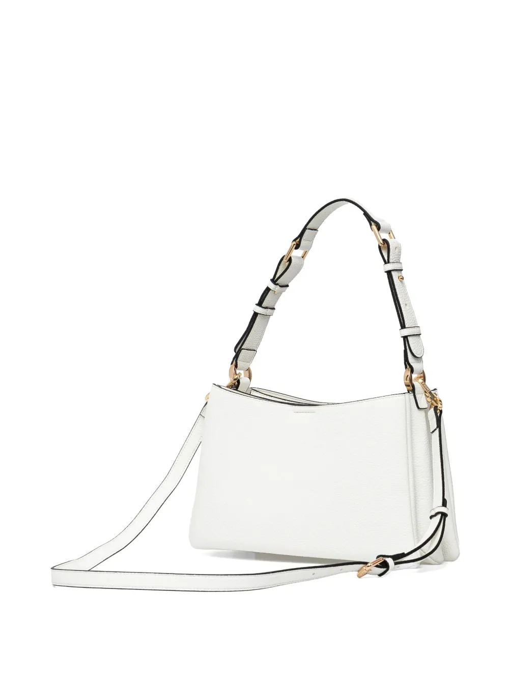 TWINSET logo-lettering shoulder bag - Wit
