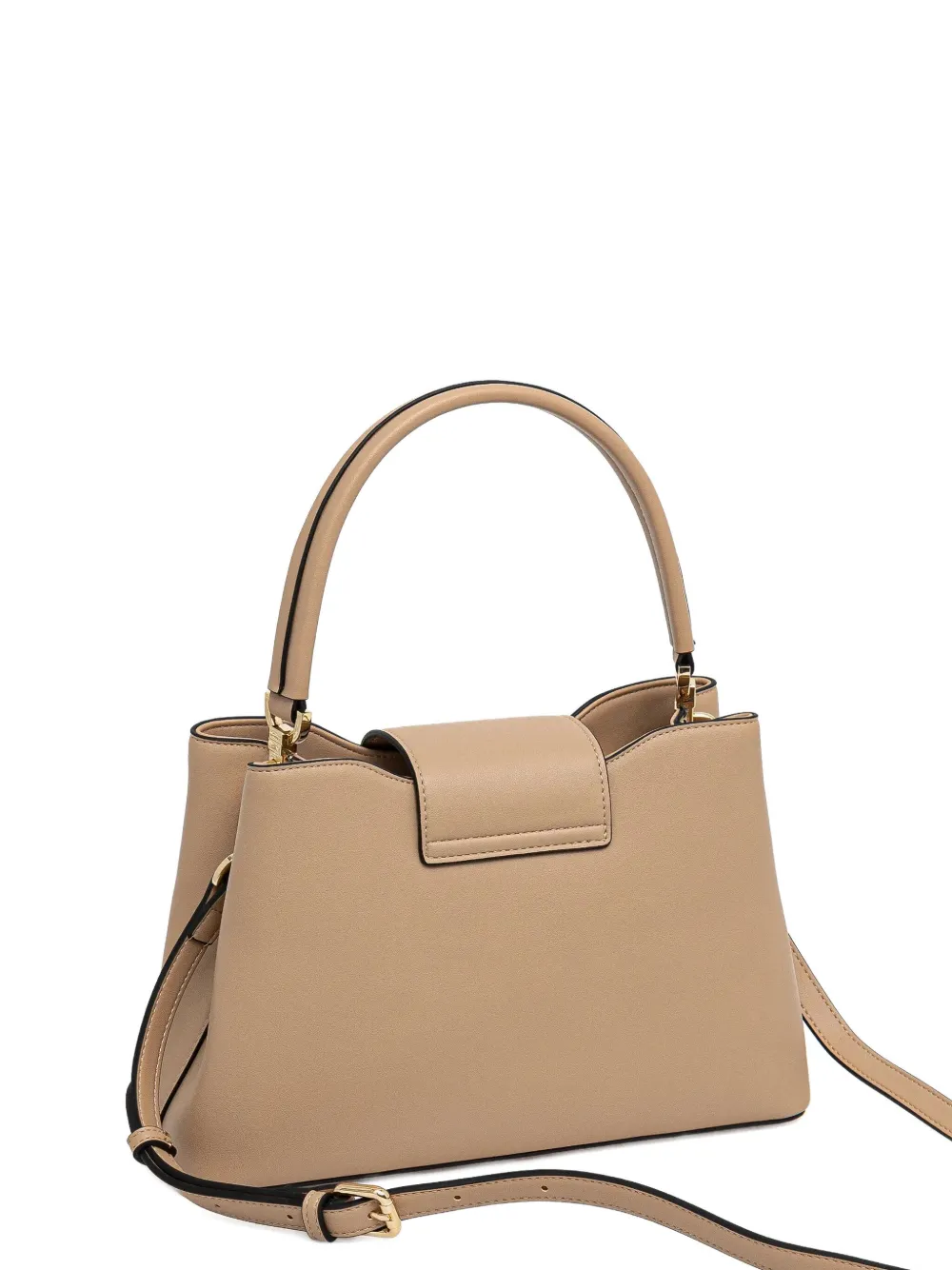 TWINSET logo-plaque tote bag - Beige