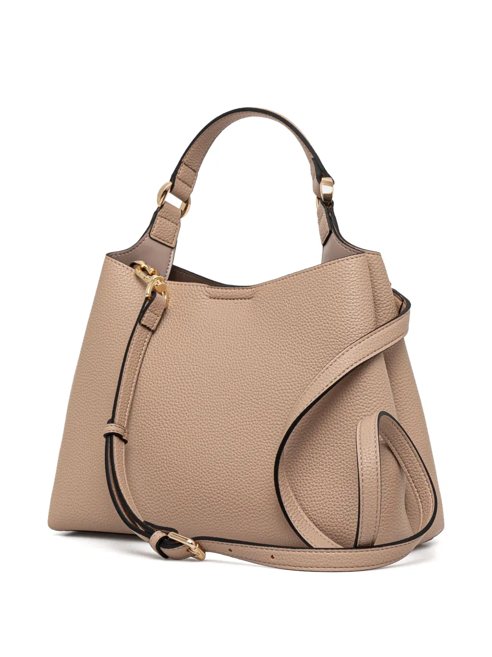 TWINSET logo tote bag - Beige