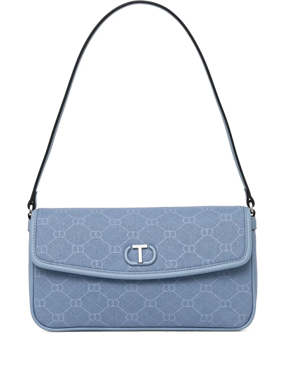 TWINSET monogram-print shoulder bag | Blue | Image 1