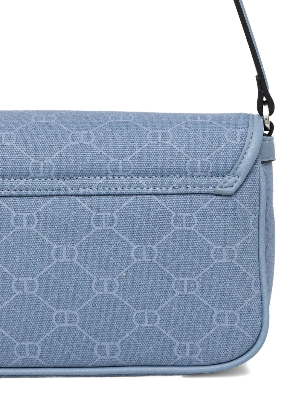 TWINSET Schoudertas met monogramprint Blauw