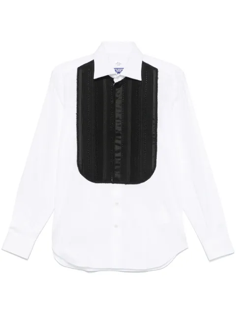 Junya Watanabe MAN camisa con detalle de babero