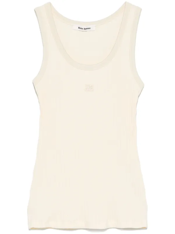 【送料&関税込】Wales Bonner White Ribbed Record Tank Top 19602741_43850344_322.jpg