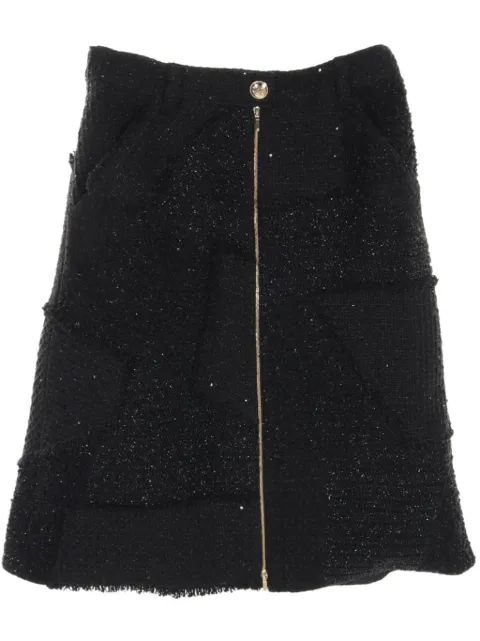 CHANEL Pre-Owned 1986-1988 tweed mini skirt