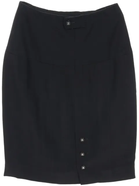 CHANEL Pre-Owned falda Cocomark 1986-1988