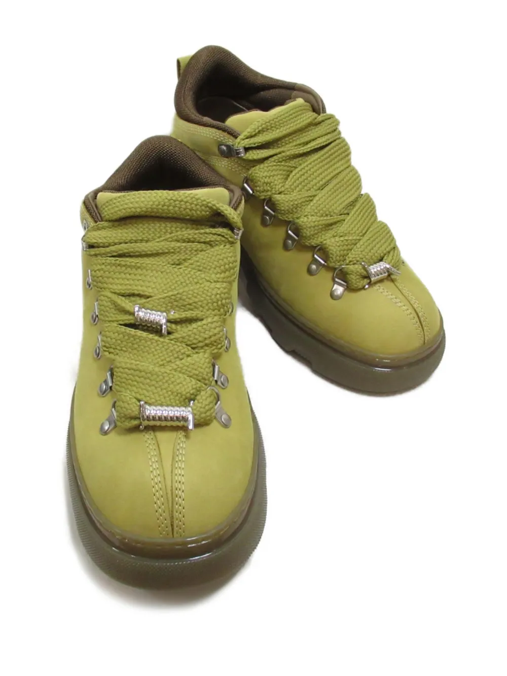 Burberry Pre-Owned 2020s Trek sneaker boots - Groen