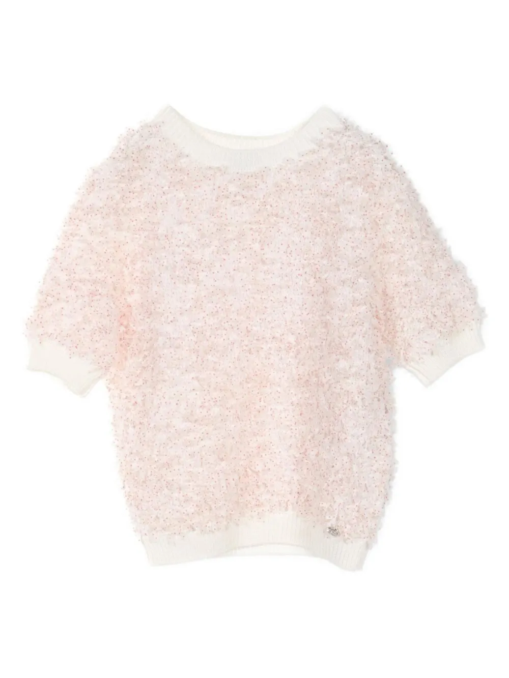 Pre-owned Chanel 1986-1988 Polka-dot Jumper In White