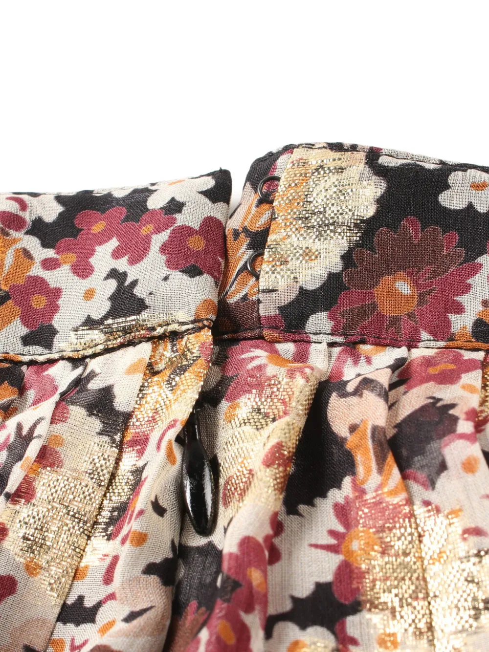 Céline Pre-Owned 2010s floral embroidery midi skirt | Pre-Owned Skirts | Image 3