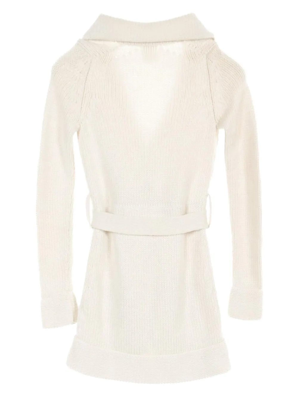 Pre-owned Chanel 1986-1988 Knitted Cardigan In Neutrals