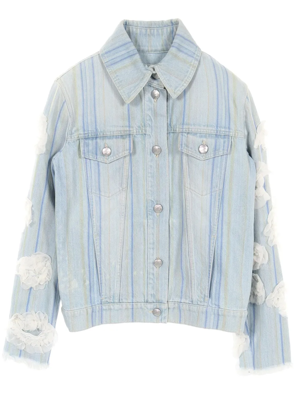 1986-1988 striped denim jacket