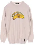 Fendi Pre-Owned 2010 Banana-print jumper - Pink