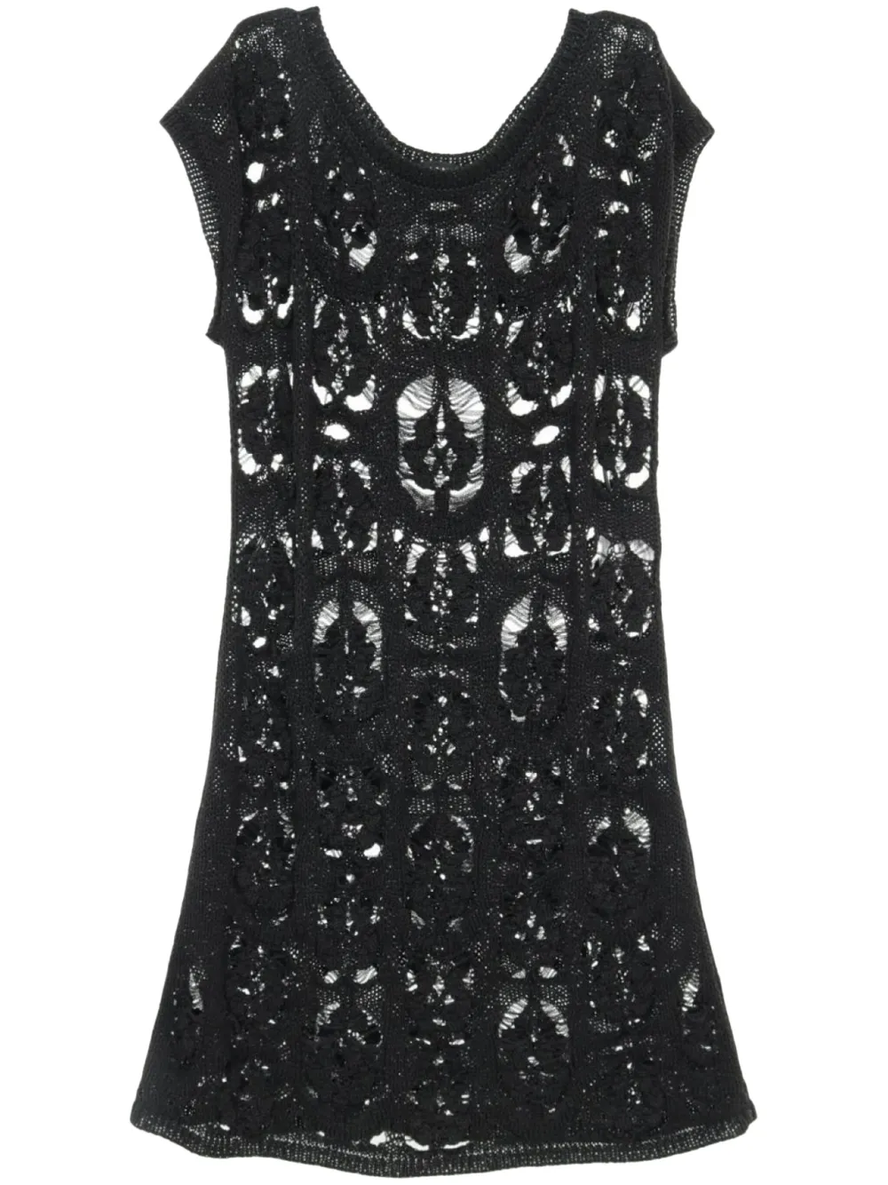 CHANEL Pre-Owned 1986-1988 knitted dress | Black | Image 1