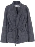 Christian Dior Pre-Owned 2010s linen jacket - Blue