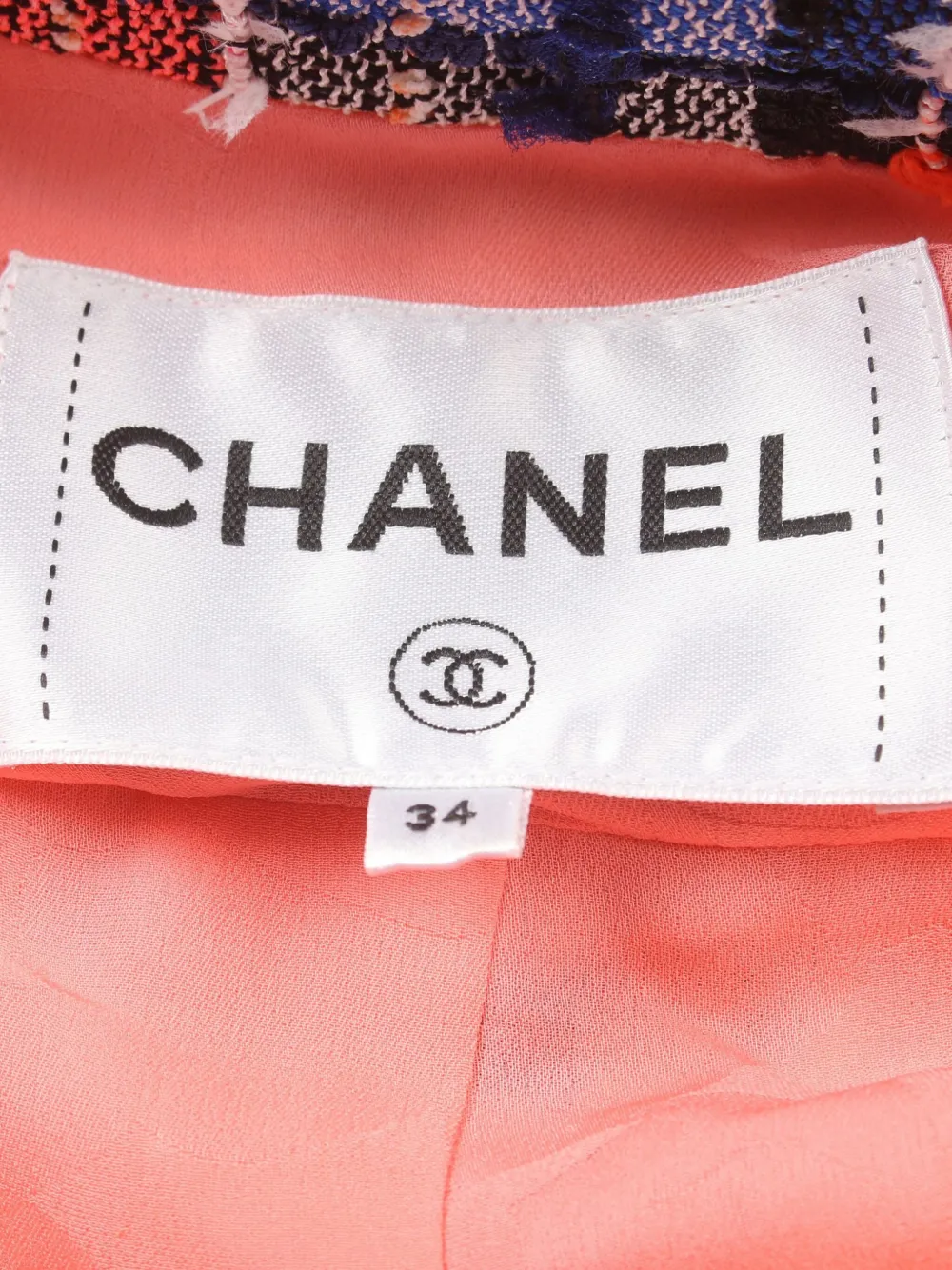 Pre-owned Chanel 1986-1988 Tweed Skirt Suit In Pink