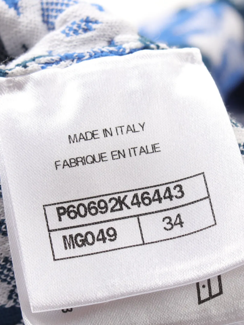 Pre-owned Chanel 1896-1988s Coco Mark Skirt In Blue