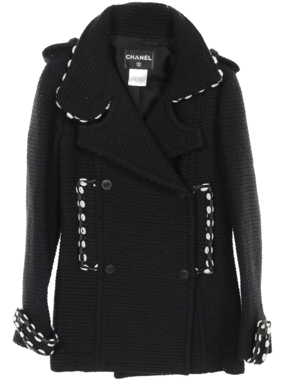CHANEL Pre-Owned skepparkavaj från 1986-1988 | svart | Image 1