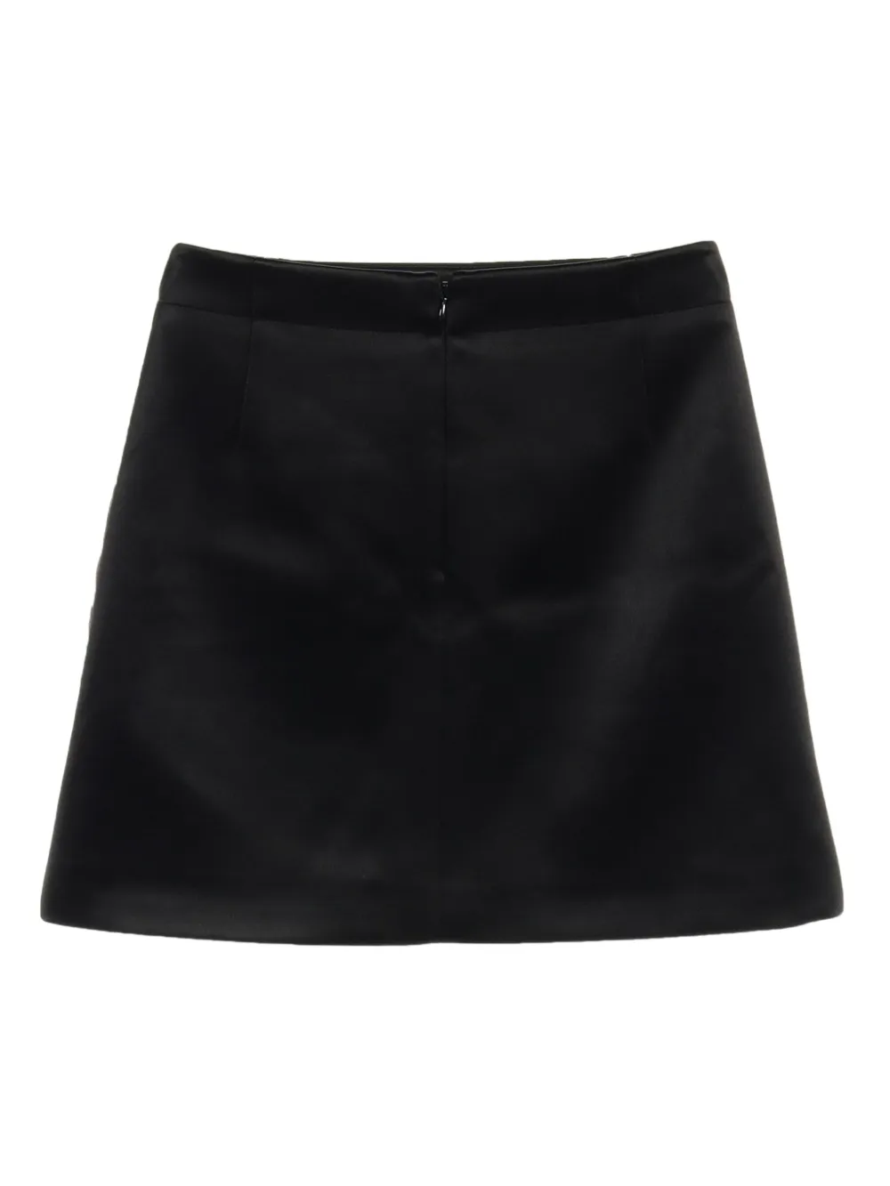 alexandermcqueenpre-owned Alexander McQueen Pre-Owned 2010s mini-rok met vlakken - Zwart