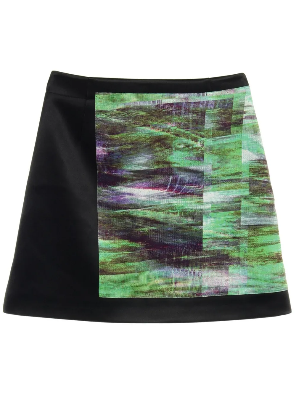 Alexander McQueen Pre-Owned 2010s panelled mini skirt | Black | Image 1