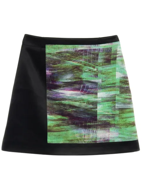Alexander McQueen Pre-Owned 2010s panelled mini skirt
