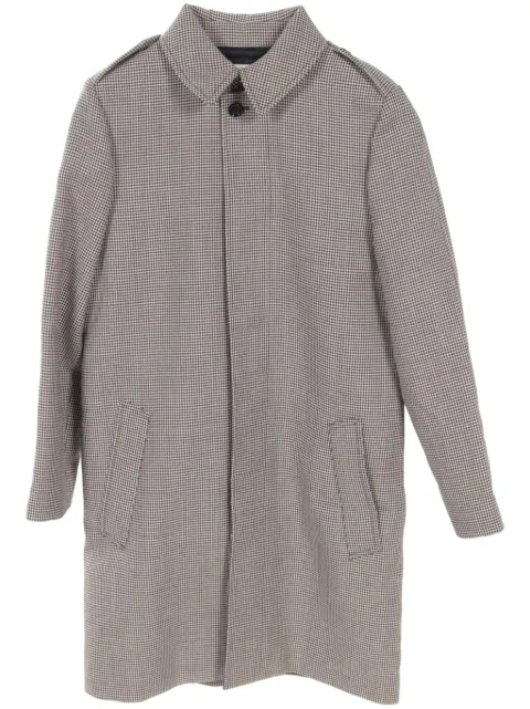 Céline Pre-Owned abrigo con motivo pied de poule 2010