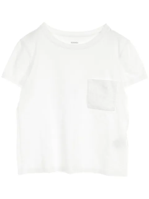 Hermès Pre-Owned 2010s embroidery cotton T-Shirt