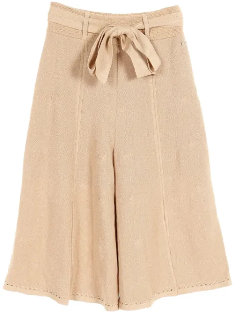 CHANEL Pre-Owned 1986-1988 cropped trousers 