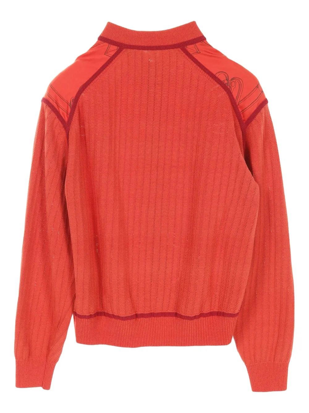 Hermès Pre-Owned 2010s knitted jacket - Rood