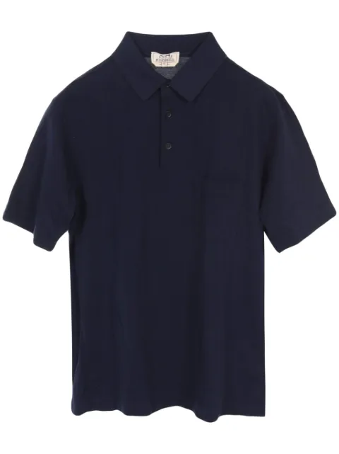 Hermès Pre-Owned 2020s cotton polo shirt