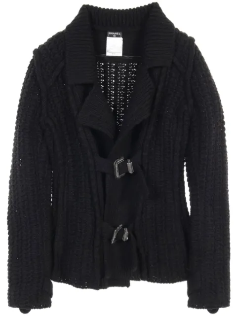CHANEL Pre-Owned 1986-1988 crochet-knit jacket