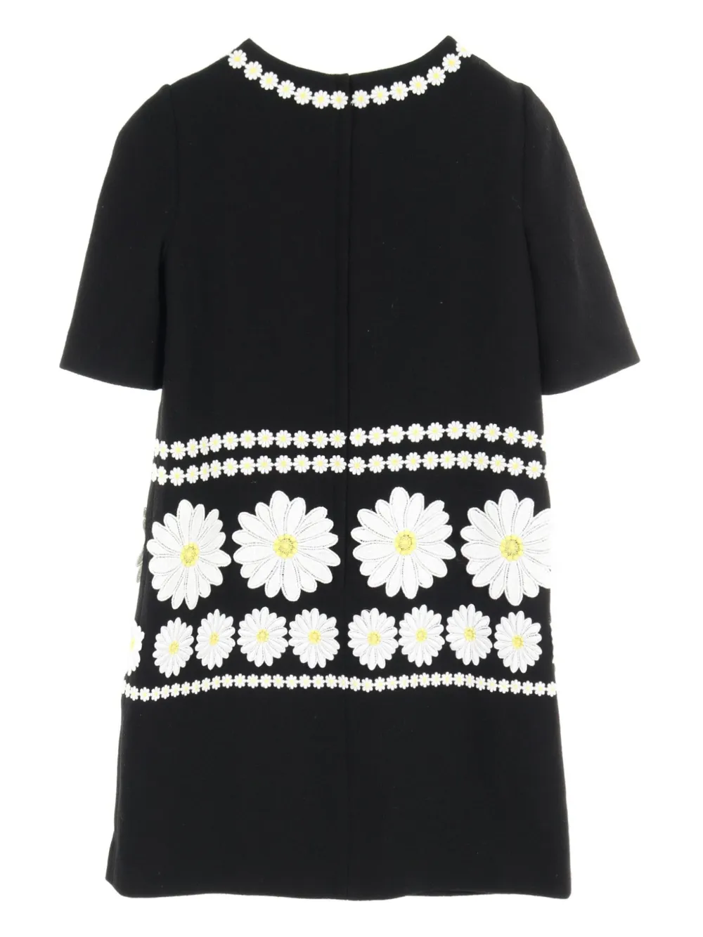 Dolce & Gabbana Pre-Owned 2010s embroidered midi dress - Zwart