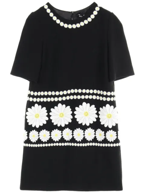 Dolce & Gabbana Pre-Owned vestido midi bordado 2010