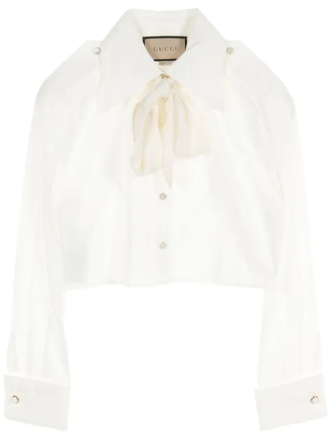Gucci Pre-Owned camisa a rayas 2000