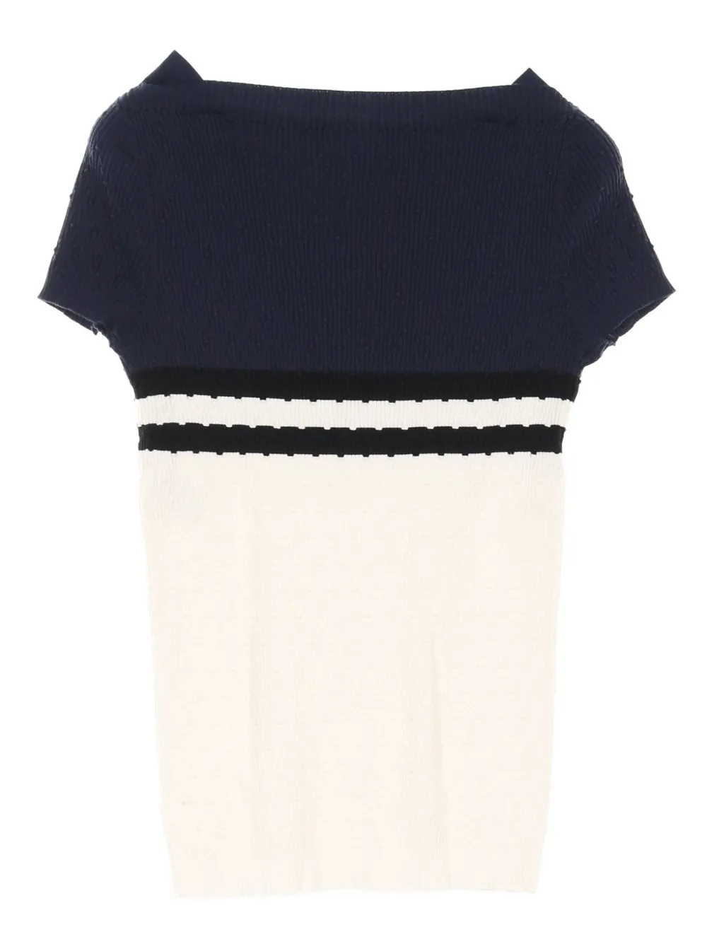 CHANEL Pre-Owned haut bicolore (1986-1988) | Image 2