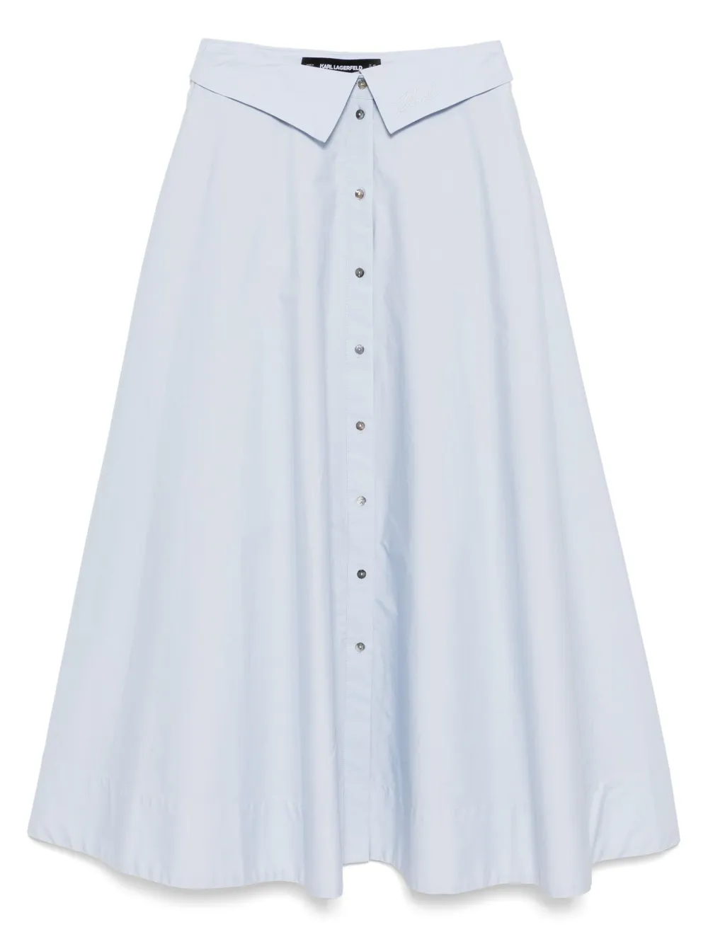 Karl Lagerfeld Poplin Skirt