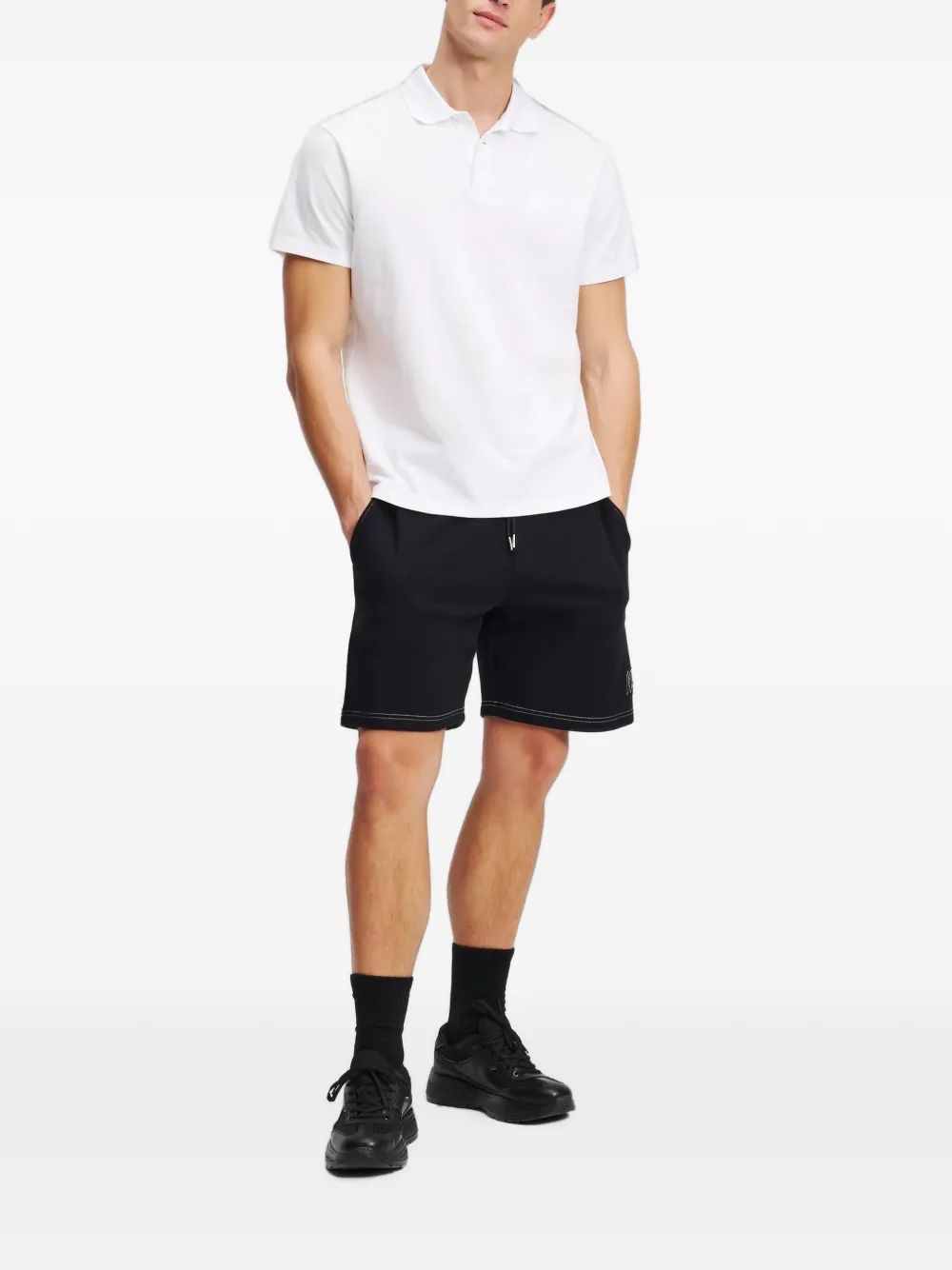 Karl Lagerfeld Kameo poloshirt Wit