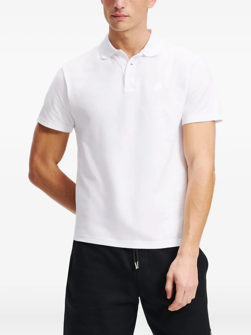Karl Lagerfeld Kameo poloshirt Wit