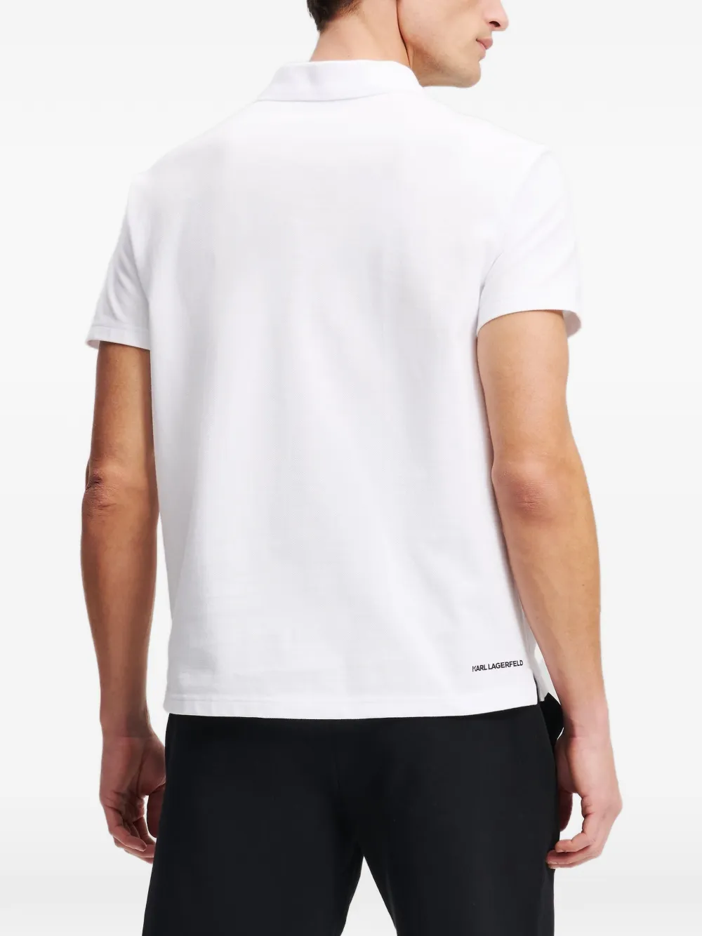Karl Lagerfeld Kameo poloshirt Wit