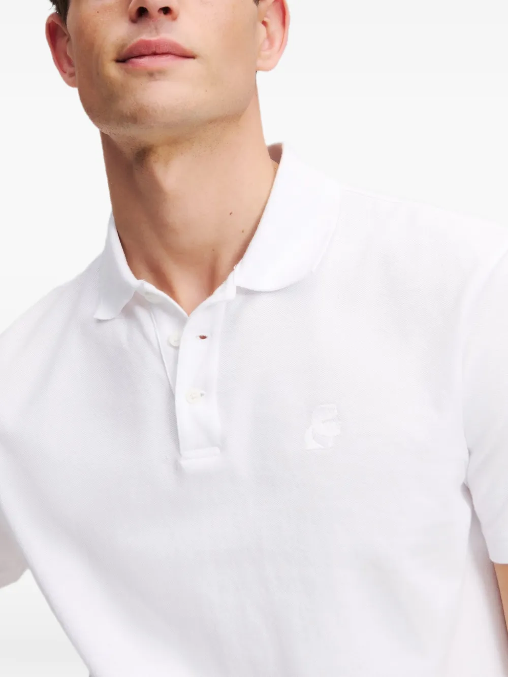 Karl Lagerfeld Kameo poloshirt Wit