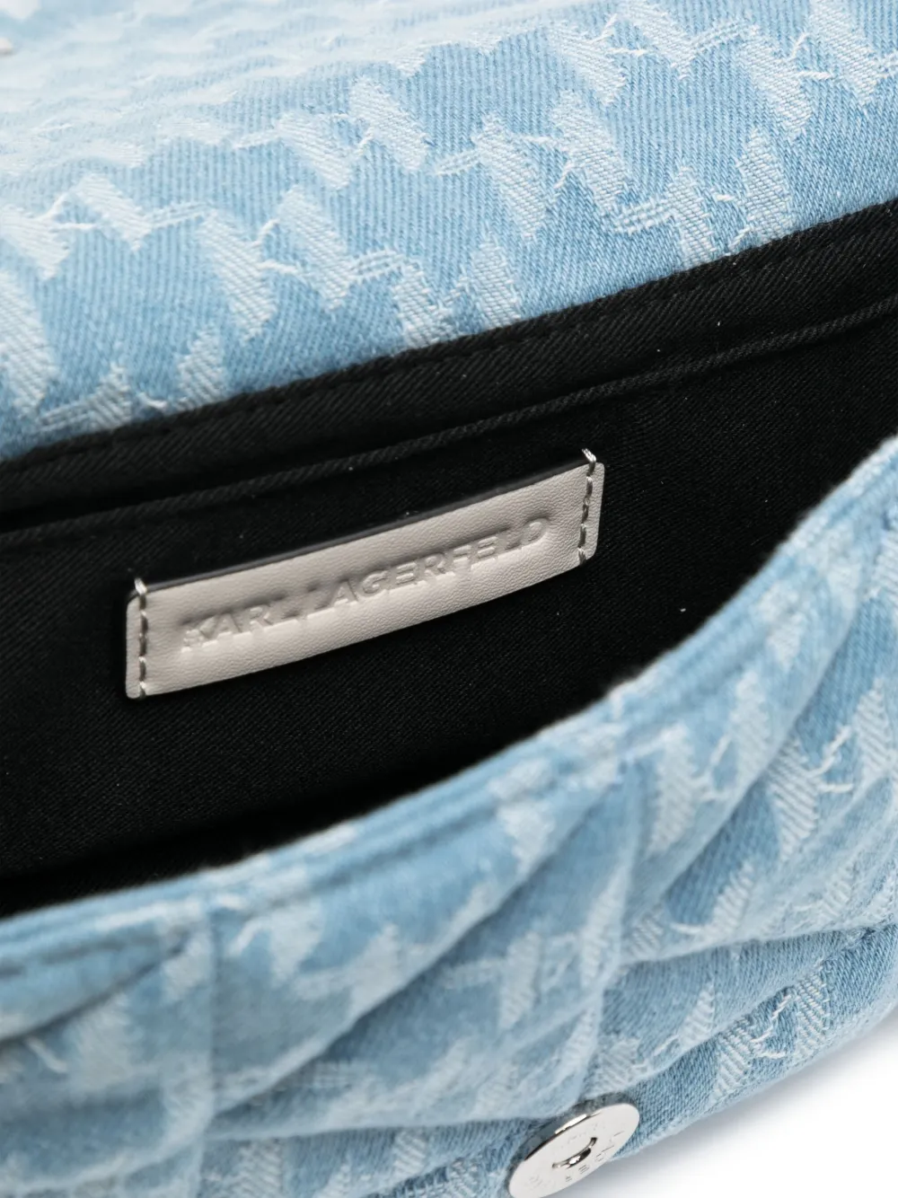 Karl Lagerfeld K Kuilt Schultertasche In Blau